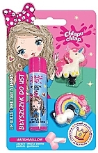 Lip Gloss with Marshmallow Scent, with hair clips - Chlapu Chlap Lip Gloss Marshmallow — photo N1