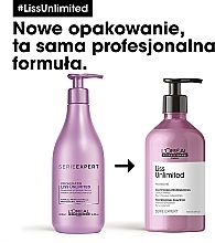 Keratin Dry & Unruly Hair Shampoo - L'Oreal Professionnel Liss Unlimited Prokeratin Shampoo — photo N5