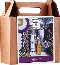 Fragrances, Perfumes, Cosmetics Set - Alfaparf Milano Precious Nature Grape & Lavender (h/oil/100ml + h/mask/200ml + shm/250ml)