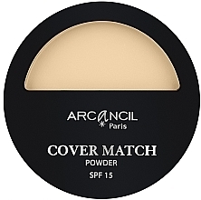 Fragrances, Perfumes, Cosmetics Compact Powder - Arcancil Paris Cover Match Powder