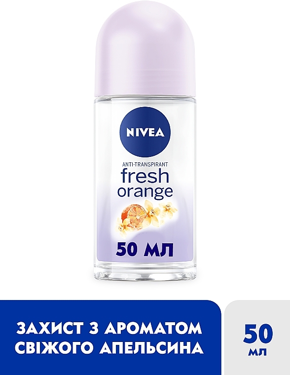 Roll-On Deodorant Antiperspirant "Fresh Orange" - Nivea Anti-transpirant Fresh Orange — photo N2