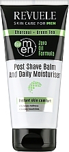 After Shave Balm - Revuele Men Care Charcoal & Green Tea Post Shave Balm And Daily Moisturiser — photo N1
