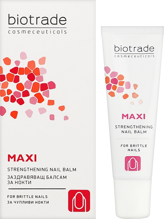 For Brittle Nails - Biotrade Maxi Strengthening Nail Balm — photo N2