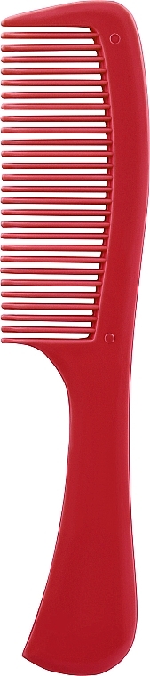 Comb with Handle, #5227, red - Deni Carte — photo N1