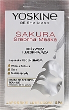 Fragrances, Perfumes, Cosmetics Nourishing and Strengthening Face Mask - Yoskine Geisha Mask Sakura