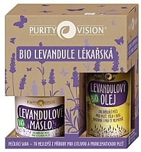 Set - Purity Vision Bio Lavender Coffret (oil/120ml + butter/oil/100ml) — photo N1