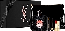 Fragrances, Perfumes, Cosmetics Yves Saint Laurent Black Opium - Set (edp/50ml + mascara/2ml + lipstick/1.4ml + bag)