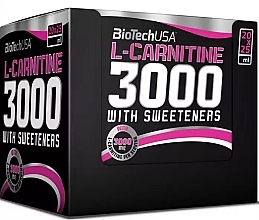 Fragrances, Perfumes, Cosmetics L-Carnitine 3000 Liquid Fat Burner 'Orange' - BioTechUSA L-Carnitine Ampule