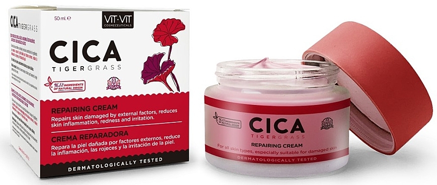 Soothing Face Concentrate - Diet Esthetic Cica Cream — photo N1