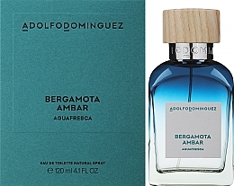 Adolfo Dominguez Agua Fresca Bergamota Ambar - Eau de Toilette — photo N2