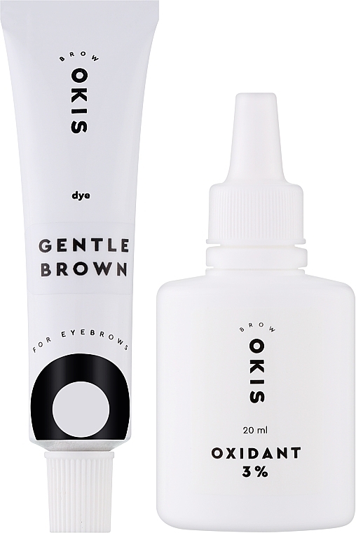 Henna Brow Cream Color with Oxidant, tube - Okis Brow — photo N2