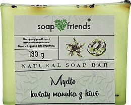 Fragrances, Perfumes, Cosmetics Manuka & Kiwi Flower Natural Soap - Soap&Friends 