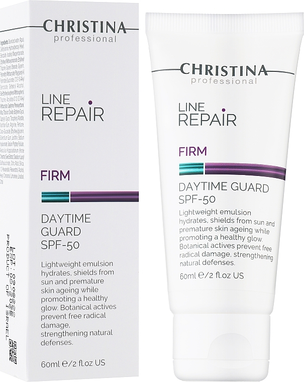 Day Face Cream SPF50 - Christina Line Repair Firm Daytime Guard SPF 50 — photo N1