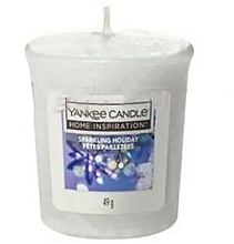 Scented Candle - Yankee Candle Home Inspiration Sparkling Holiday — photo N1