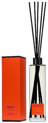 Label Orange & Cinnamon - Reed Diffuser — photo N1