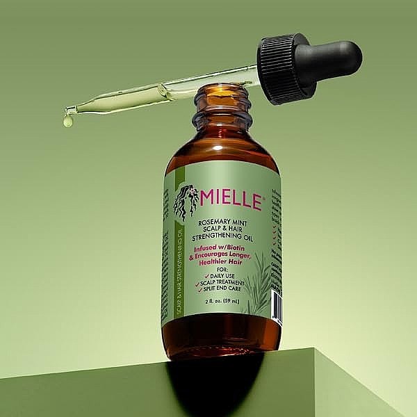 Hair and Scalp Strengthening Oil - Mielle Organics Rosemary Mint Scalp & Hair Strengthening Oil — photo N3