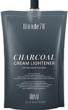 Lightening Charcoal Hair Cream - Aloxxi Blonde78 Charcoal Cream Lightener — photo N2