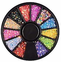 Fragrances, Perfumes, Cosmetics Nail Rhinestones, multicolored - SunShine