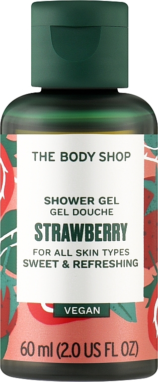 Shower Gel - The Body Shop Strawberry Vegan Shower Gel (mini size) — photo N1