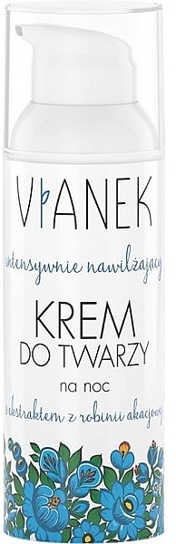 Intensive Moisturizing Night Face Cream - Vianek Moisturizing Night Cream — photo N1