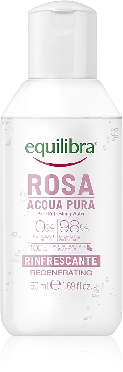 GIFT! Face Toner - Equilibra Rose Acqua Pura Pure Refreshing Water Regenerating — photo N1