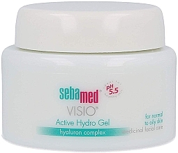 Fragrances, Perfumes, Cosmetics Face Gel - Sebamed Visio Active Hydro Gel