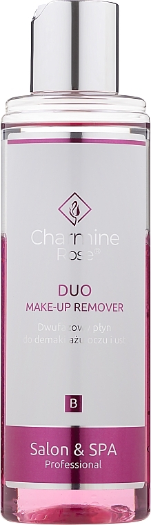 Biphasic Eye & Lip Makeup Remover - Charmine Rose DUO Make-up Remover — photo N1