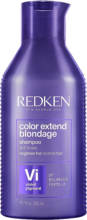 Mattifying Shampoo for Blonde Hair - Redken Color Extend Blondage Shampoo — photo N1