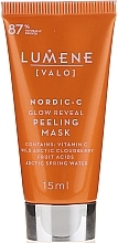 GIFT Skin Radiance Peeling Mask - Lumene Valo Nordic C Glow Reveal Peeling Mask (mini size) — photo N1