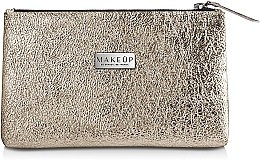 Fragrances, Perfumes, Cosmetics Golden Makeup Bag "Platinum Blonde" - MAKEUP (1pc).