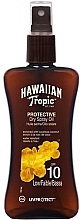 Protective Dry Oil - Hawaiian Tropic Protective Dry Spray Sun Oil SPF 10 — photo N2