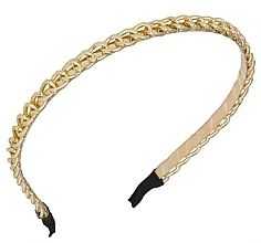 Fragrances, Perfumes, Cosmetics Head Band 'Decorative Gold Chain', O421 - Ecarla