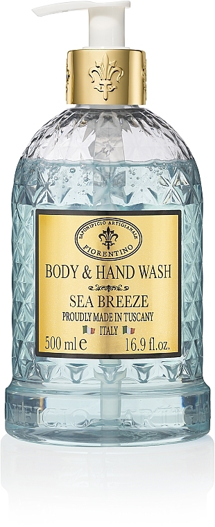 Sea Breeze Liquid Soap - Saponificio Artigianale Fiorentino Body & Hand Wash — photo N1