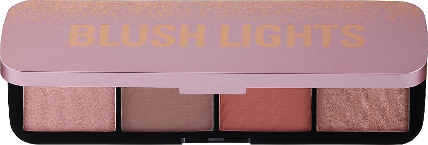 Blush Palette - Makeup Revolution Blush Lights Palette — photo N1