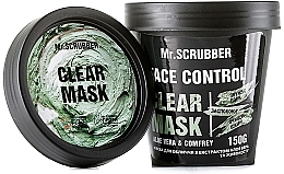 Fragrances, Perfumes, Cosmetics Aloe Vera & Comfrey Face Mask - Mr.Scrubber Fase Control Clear Mask