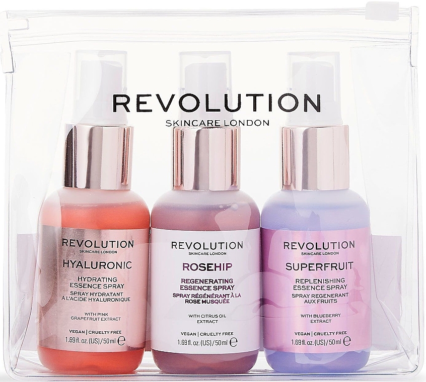 Set - Revolution Skincare Hello Hydration (spray/30ml + spray/30ml + spray/30ml) — photo N1