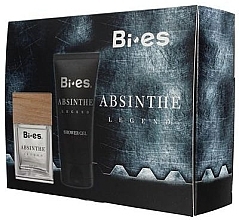 Fragrances, Perfumes, Cosmetics Bi-Es Absinthe Legend - Set (edt/100ml + sh/gel/150ml)