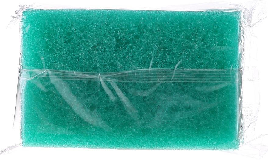 Massage Sponge 6020, green - Donegal Cellulose Sponge — photo N2