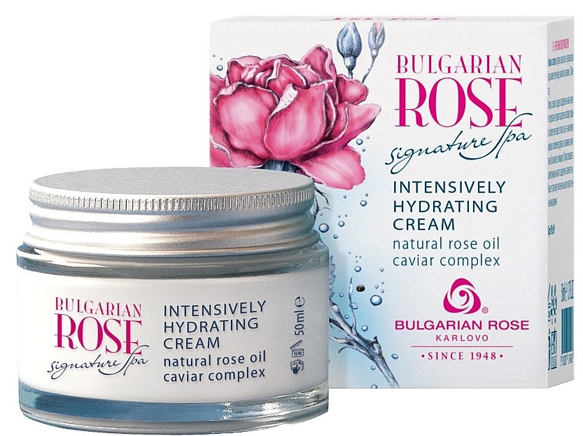 Intensive Moisturizing Cream - Bulgarian Rose Signature Spa Intensively Hydrating Cream  — photo N1