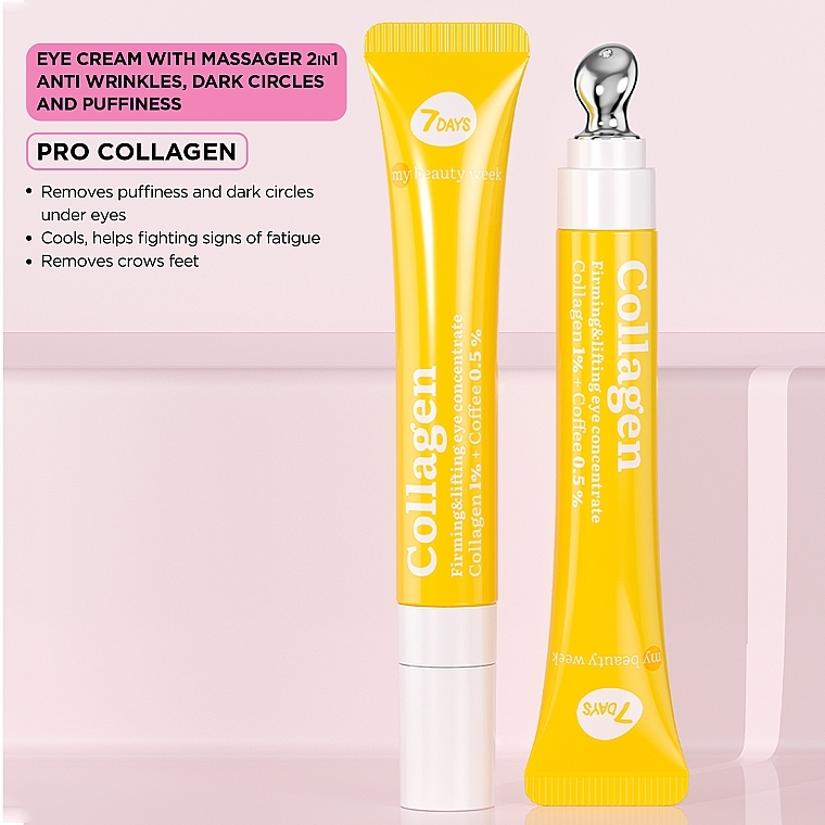 Firming & Lifting Eye Cream Concentrate - 7 Days My Beauty Week Collagen Firming & Lifting Eye Concentrate — photo N7
