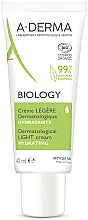Light Moisturizing Face Cream - A-Derma Biology Hydrating Light Cream — photo N1