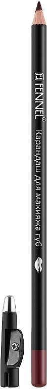 Lip Liner with Sharpener - Fennel Lipliner Pencil — photo N1