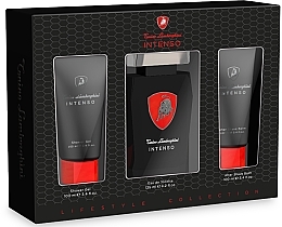 Fragrances, Perfumes, Cosmetics Tonino Lamborghini Intenso - Set (edt/125ml + sh/gel/100ml + a/sh/100ml)