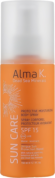 Sunscreen Body Spray - Alma K. Sun Care Protective Moisturizing Body Spray SPF 15 — photo N1