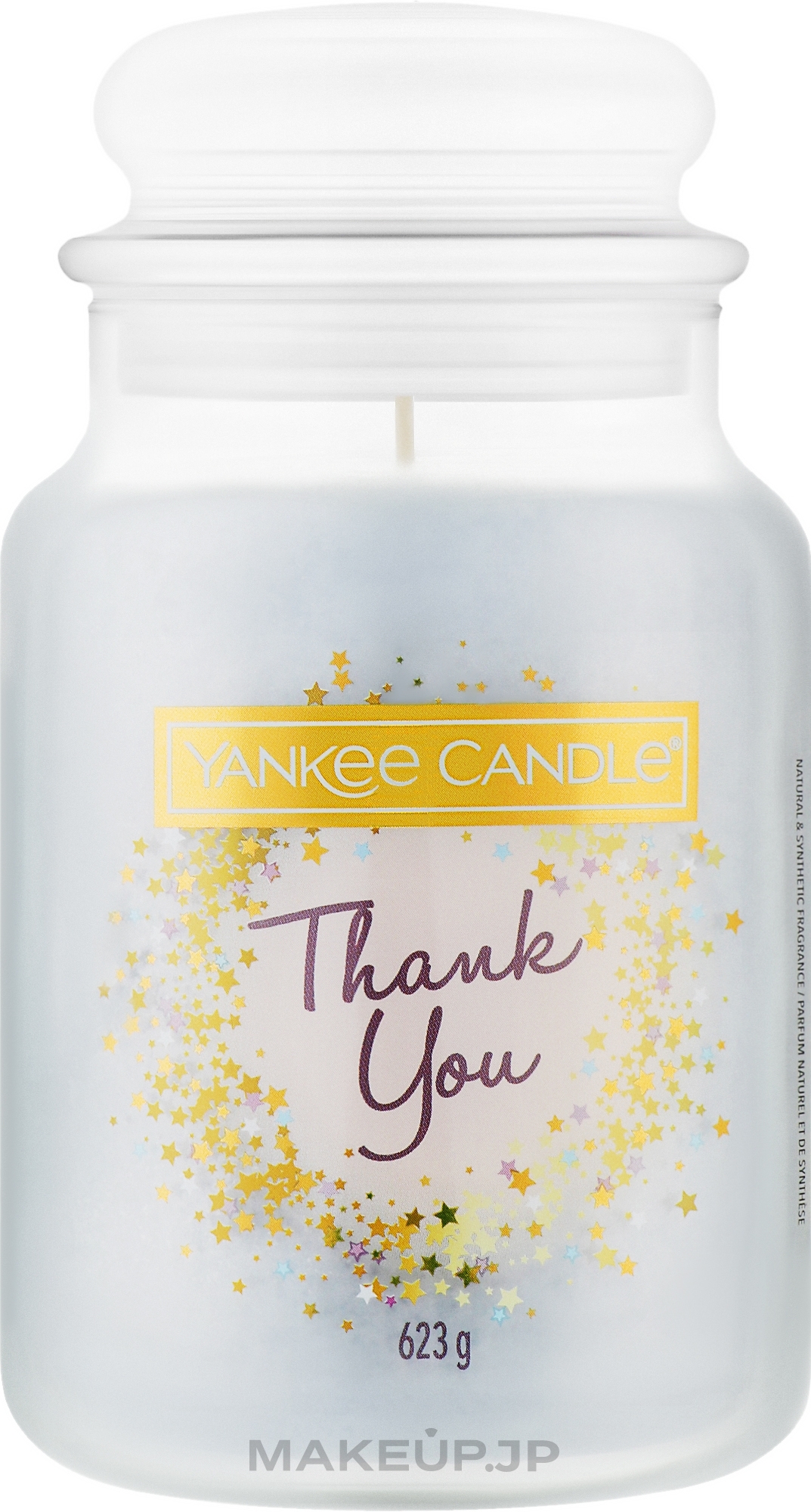 Scented Candle 'Thank You' - Yankee Candle Thank You Scented Candle — photo 623 g