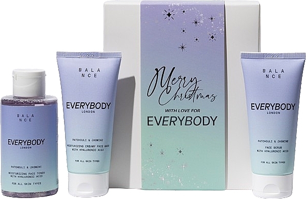 Set - EveryBody Balance Christmas Gift Box (toner/125 ml + mask/50 ml + peeling/50 ml — photo N1