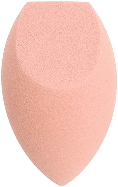 Velour Makeup Sponge with Double-Sided Cut, pink - Color Care Beauty Sponge — photo N2