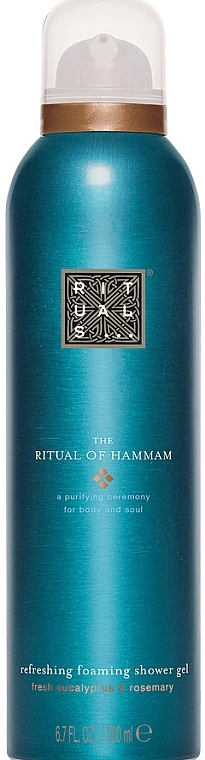 Shower Foam - Rituals The Ritual of Hammam Foaming Shower Gel — photo N2