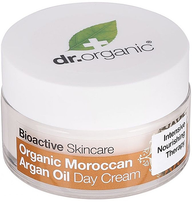 Day Body Cream "Moroccan Argan Oil" - Dr. Organic Bioactive Skincare Organic Moroccan Argan Oil Day Cream — photo N2