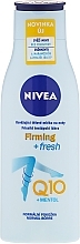 Fragrances, Perfumes, Cosmetics Refreshing Menthol Foot Lotion - NIVEA Firming+Fresh Q10+Menthol Legs Lotion